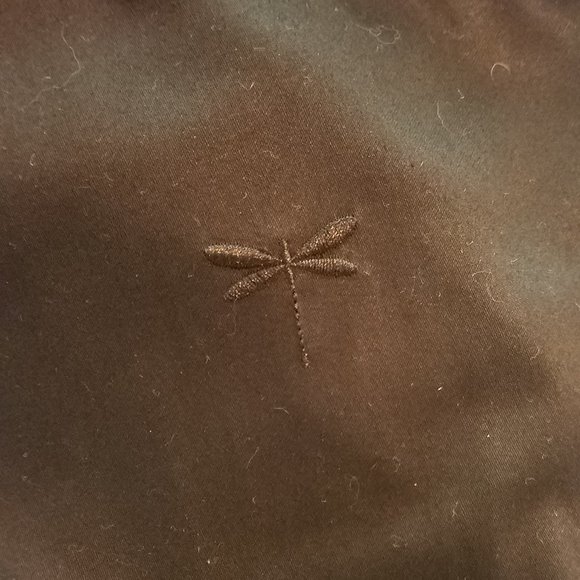 Talbots Petite Black Embroidered Capris - Picture 9 of 13